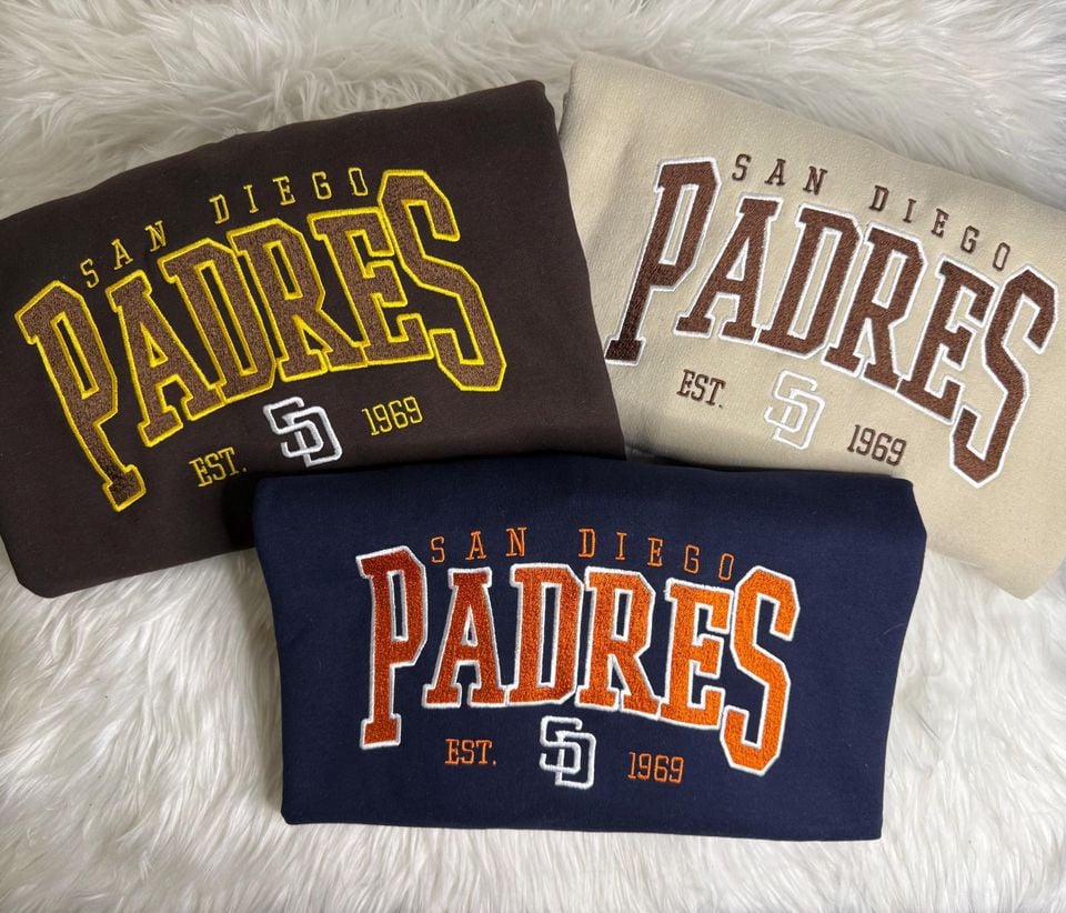 Embroidered Padres Sweatshirt