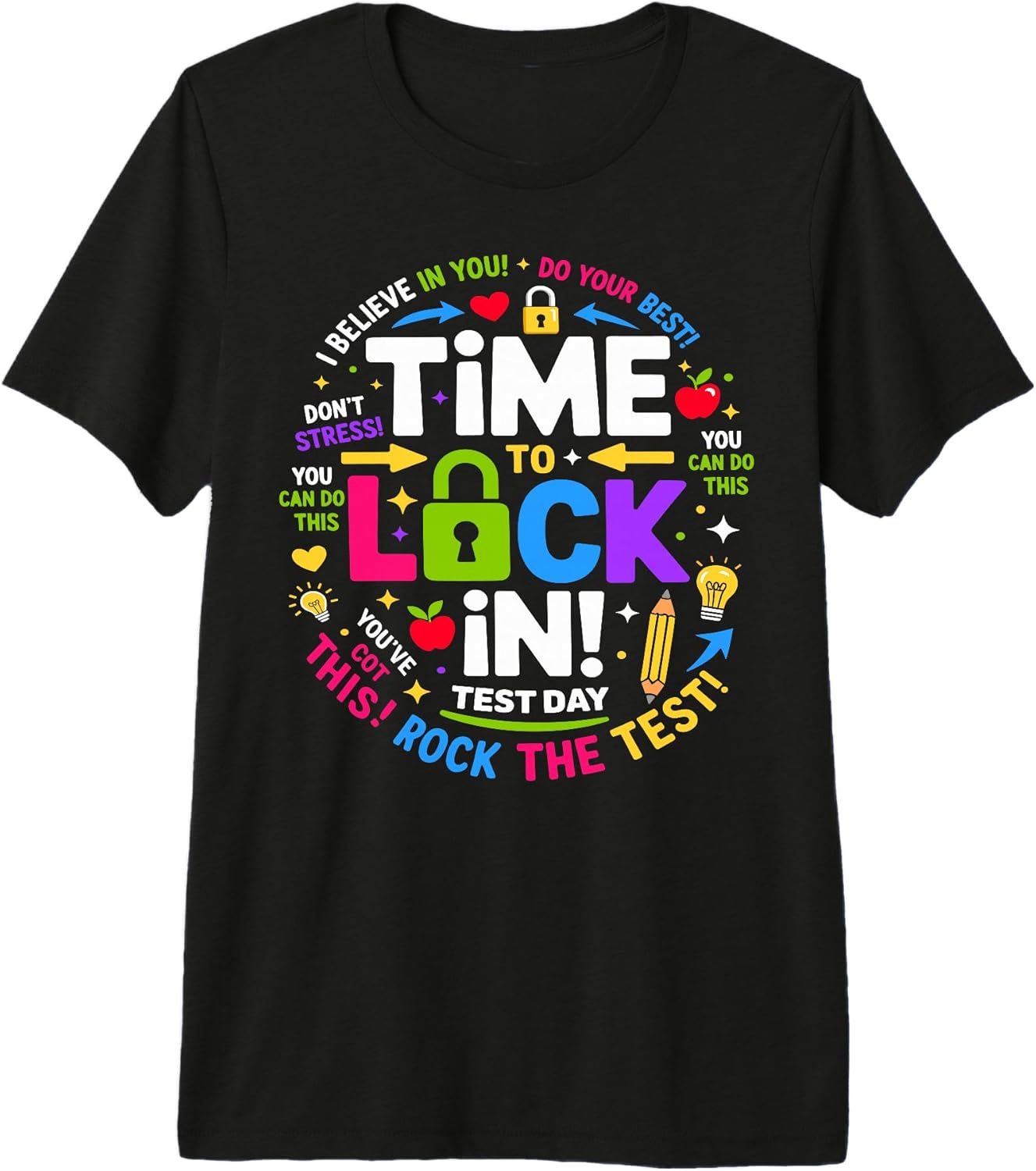 Test Day Testing Day Motivational Tees