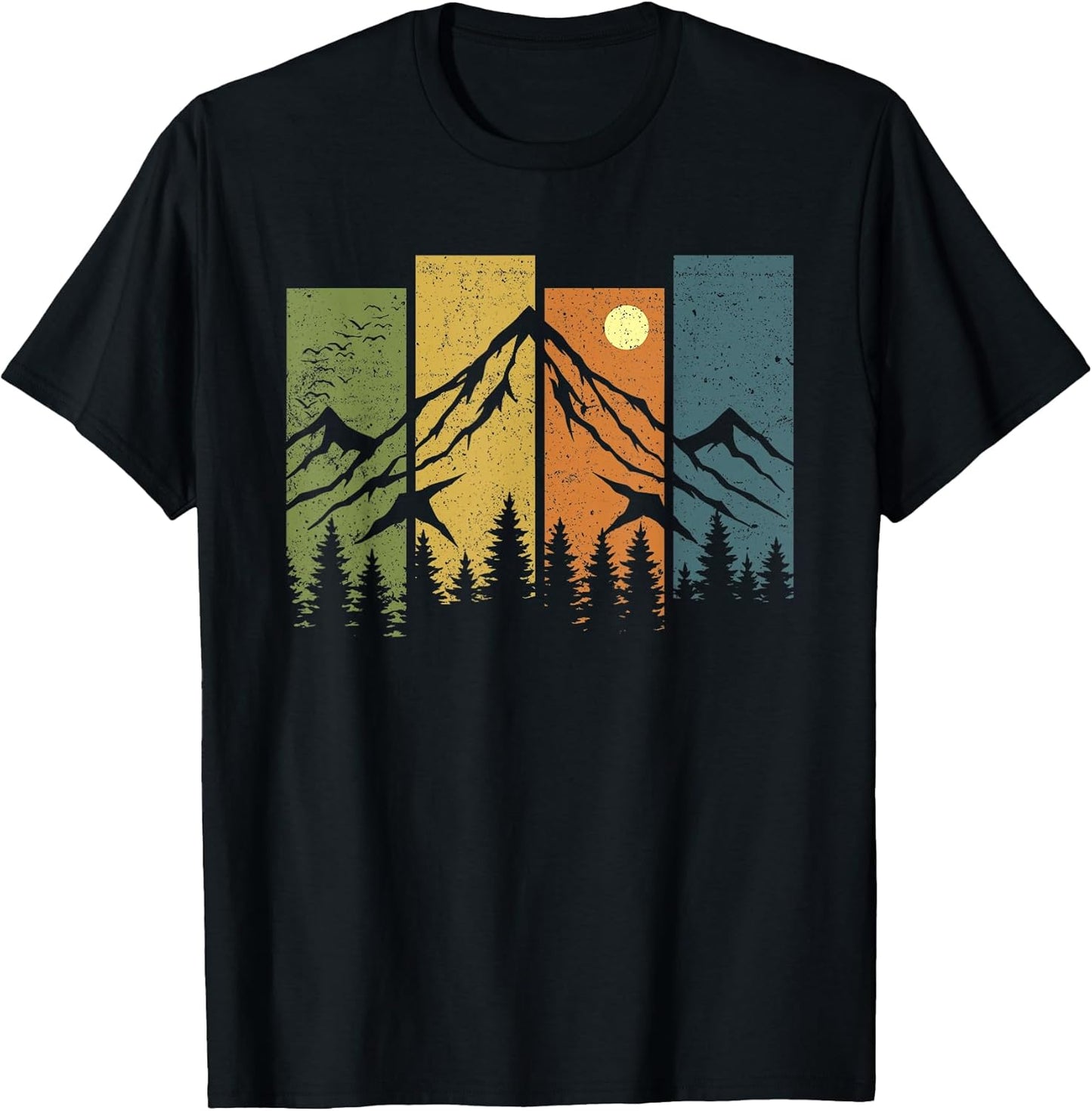 Vintage Forest Nature Wildlife Trees For Men Women