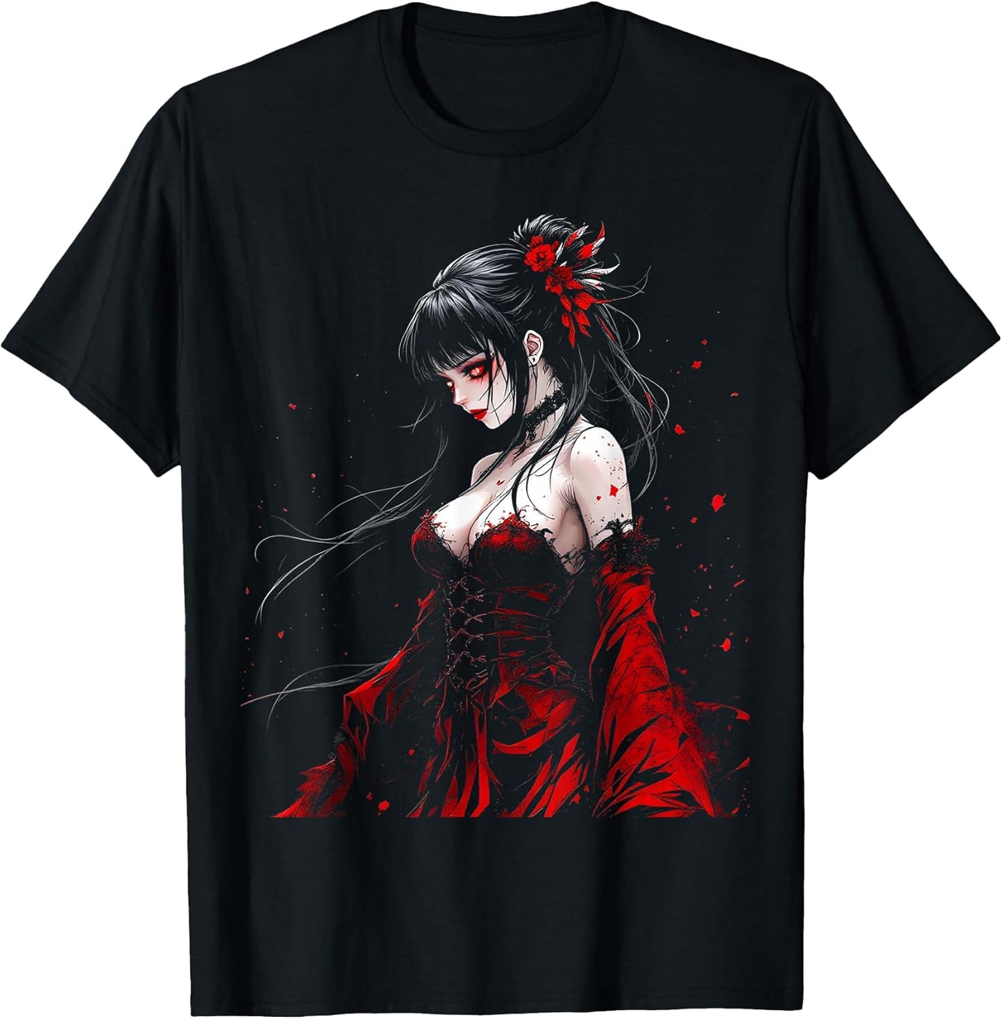 Horror Anime Girl Design I Dark Fantasy Aesthetic