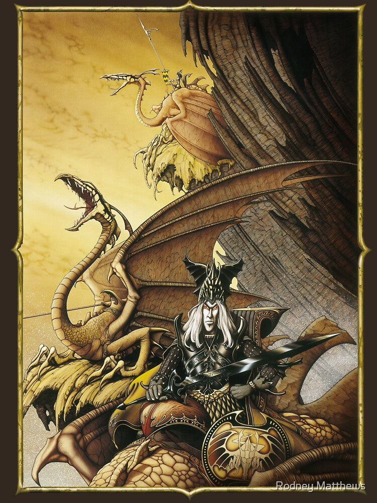 The Dragon Lord by Rodney Matthews Studios