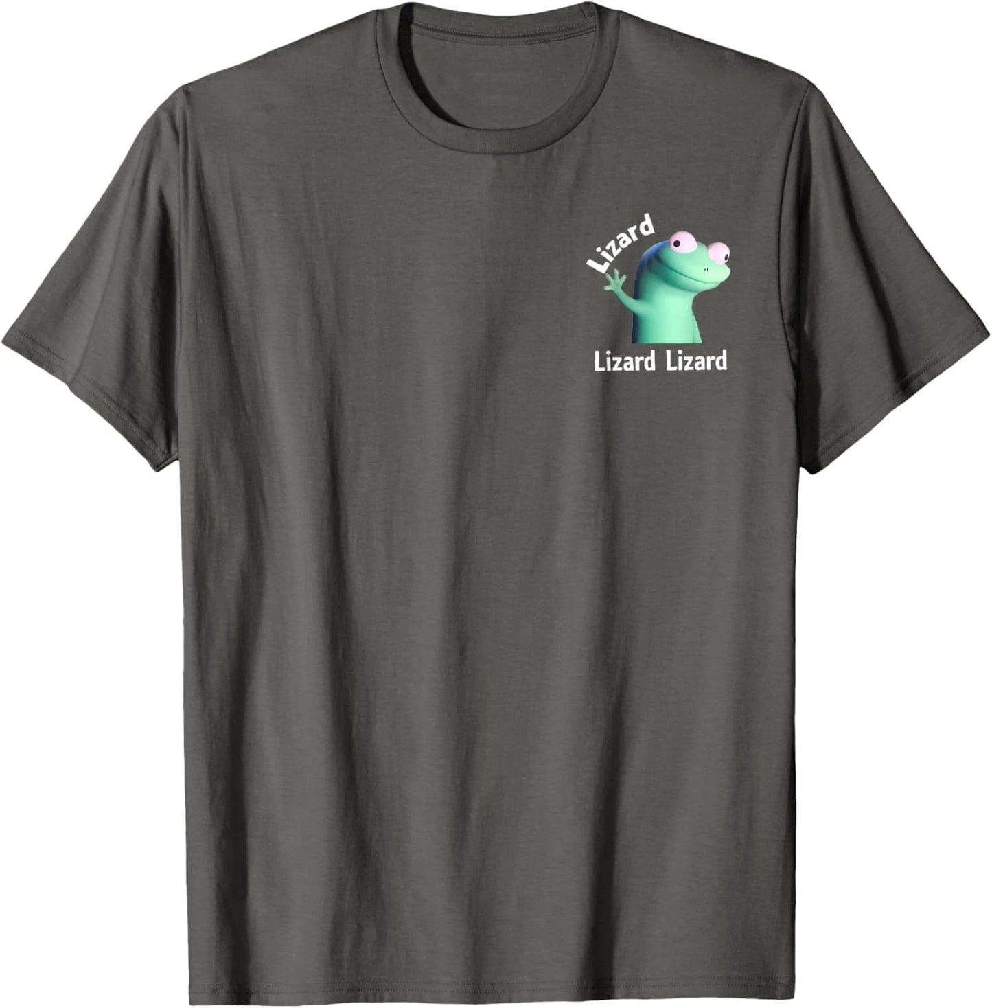 Lizard Lizard Lizard Funny Meme Happy Face Cute Unisex T-Shirt