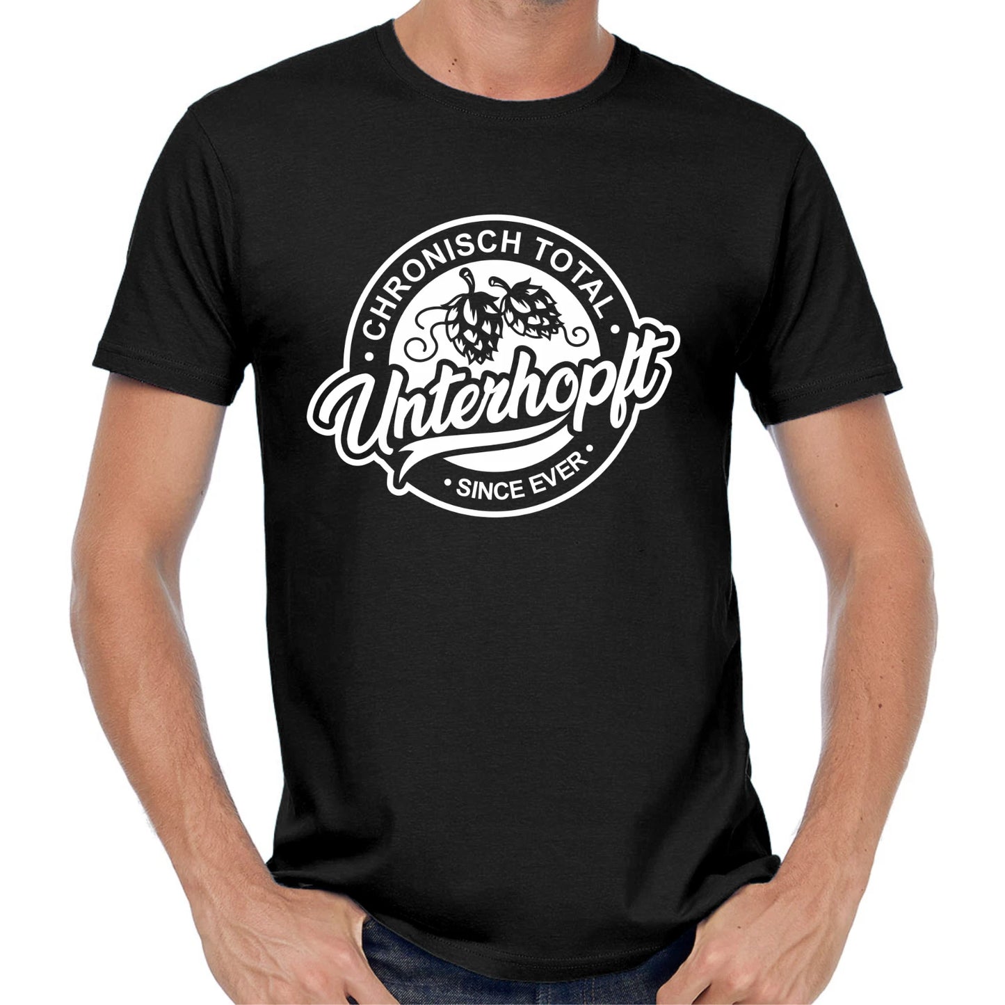 Underhopped Beer Party Oktoberfest Saying Comedy Fun Funny Festival T-Shirt