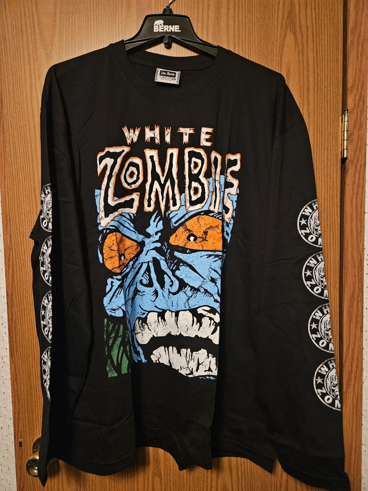 White Zombie Long Sleeve Shirt. Men's Size 3XL. Brand New!