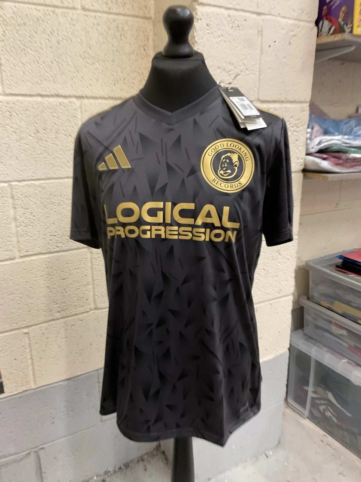 LTJ Bukem Logical Progression Football Shirt Adidas custom Size XL