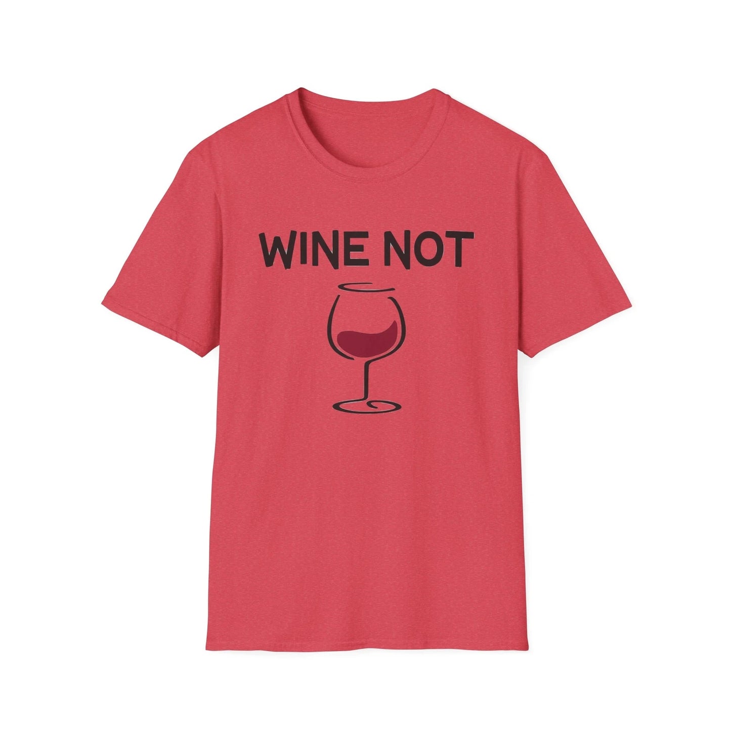 Wine Not Unisex Softstyle T-Shirt