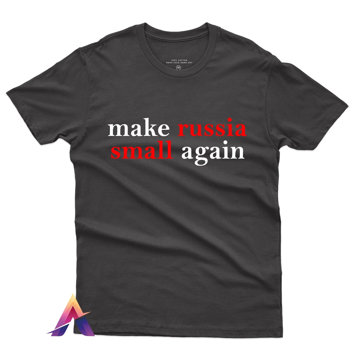 Make russia Small Again Zelensky T-Shirt - 100% Cotton, Support Ukraine jersey