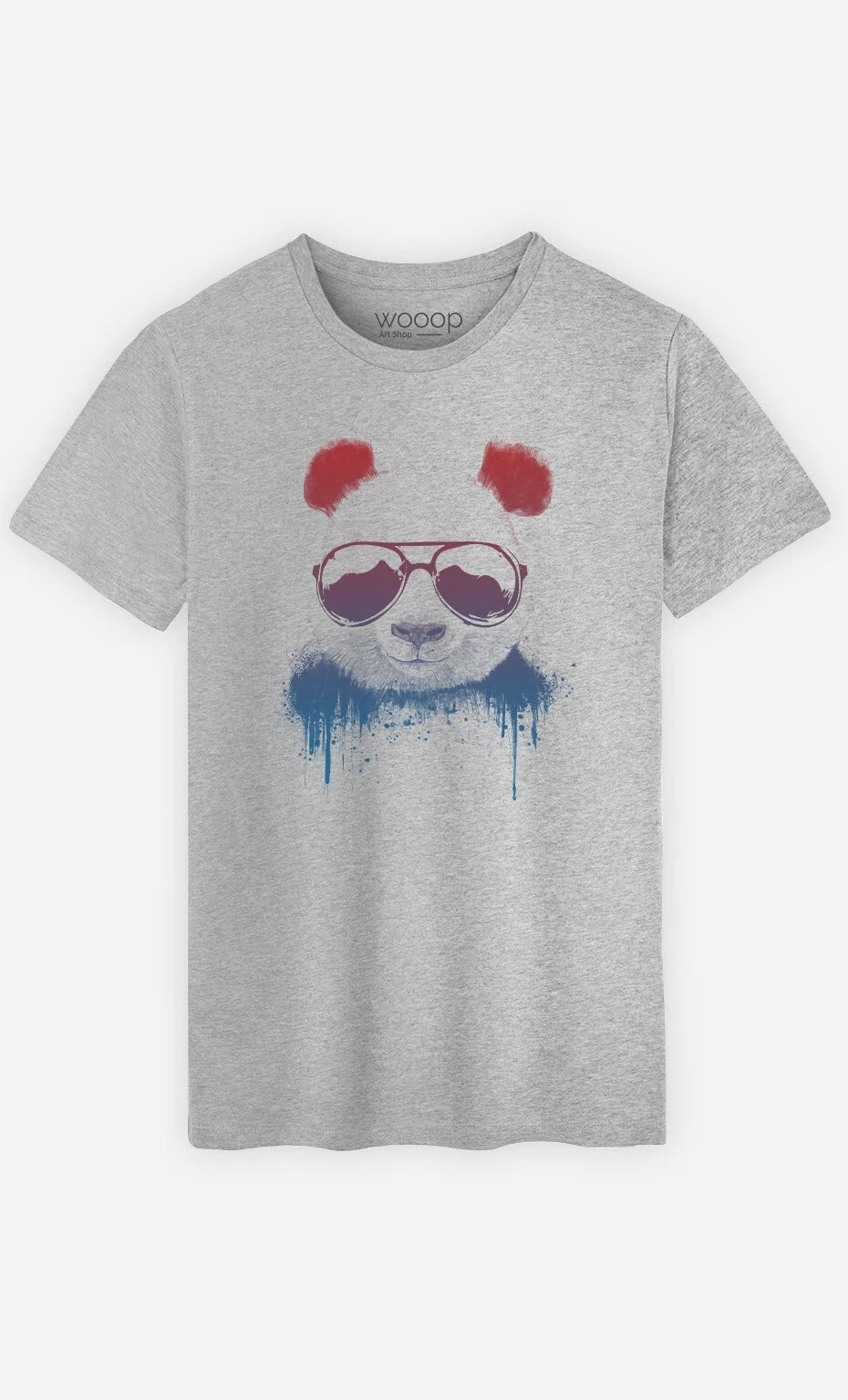 Men's Short Sleeve T-Shirt STAY COOL Color Gray