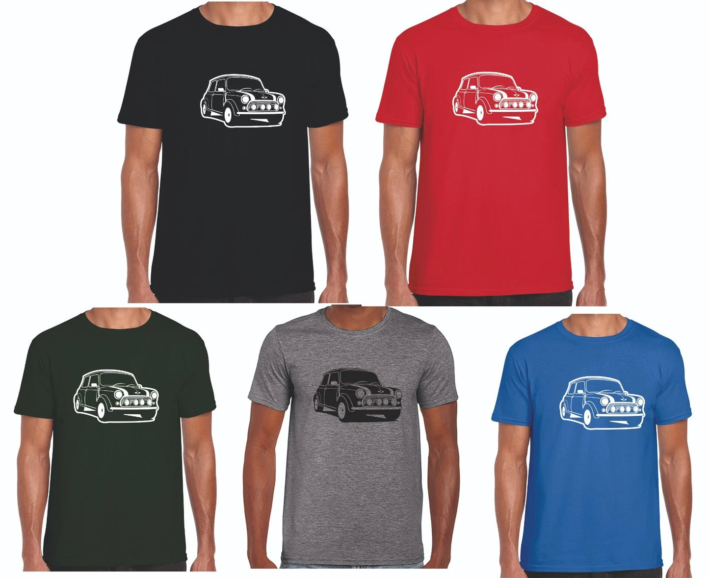 CLASSIC MINI COOPER TSHIRT, BMC, BL,CAR DAD GIFT, RETRO ICON Sizes Small to 5XL