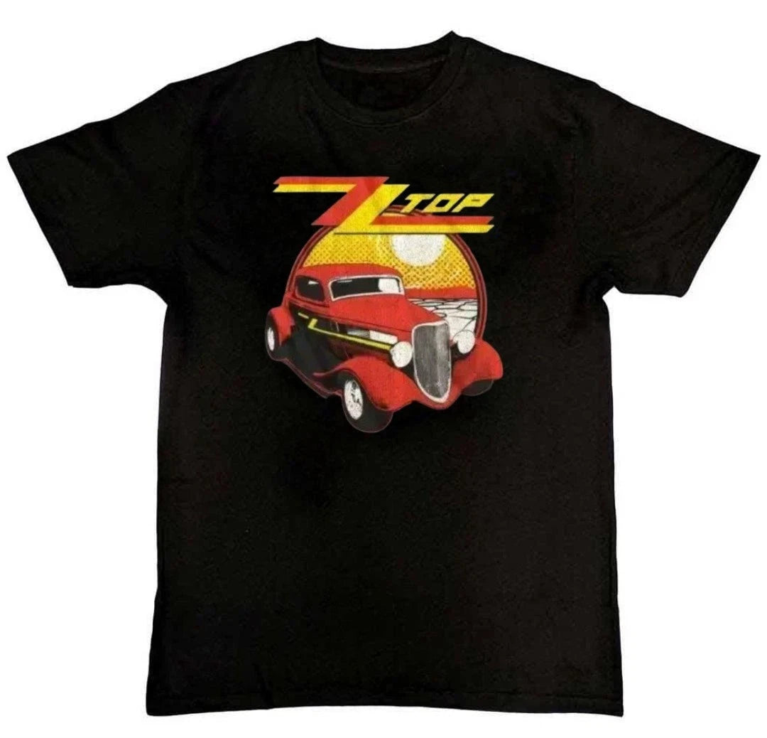 ZZ Top Eliminator Album Graphic Print Unisex Mens T-Shirt S M L XL 2 3 4 XL