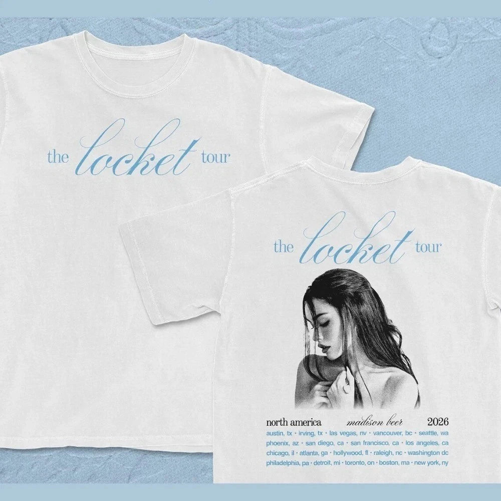 SALE! Madison Beer Locket Album Tour Merch 2026 T-shirt All Size