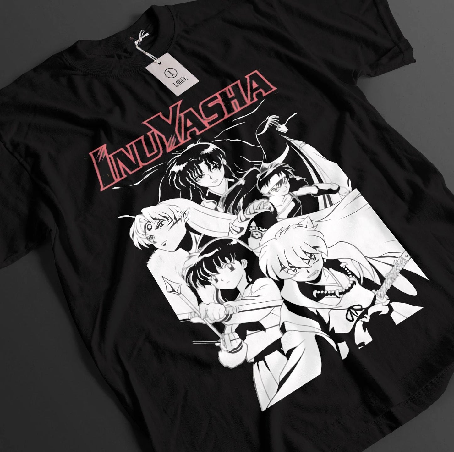 Inuyasha Shirt Kagoma Tshirt Sesshomaru T-Shirt Kikyo Top Sango Anime Unisex Tee
