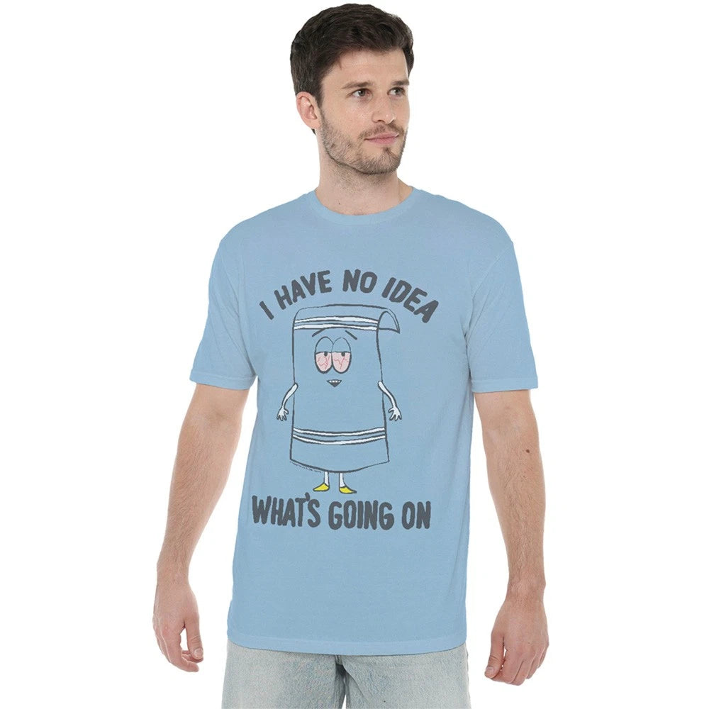 South Park The Towelie T-Shirt S-2XL, Light Blue