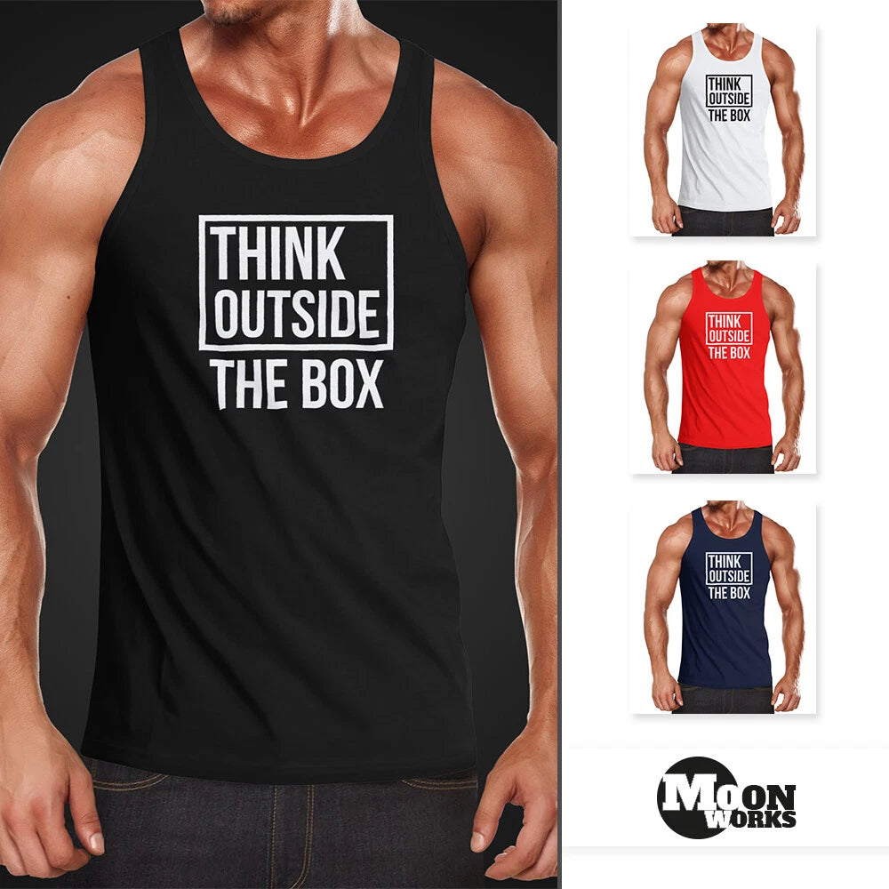 Men's Think Outside the Box Moonworks® Tank Top
