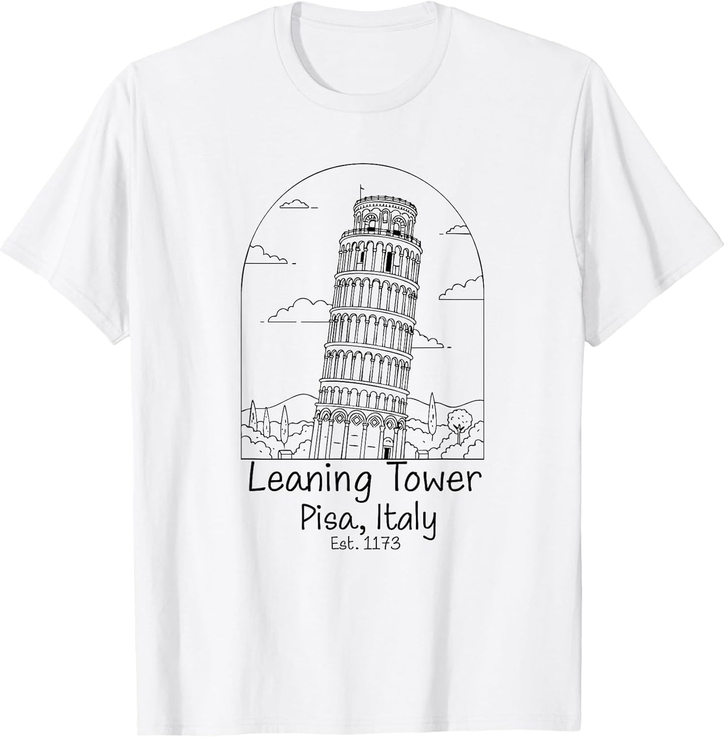 Learning tower of pisa Italy Merch
