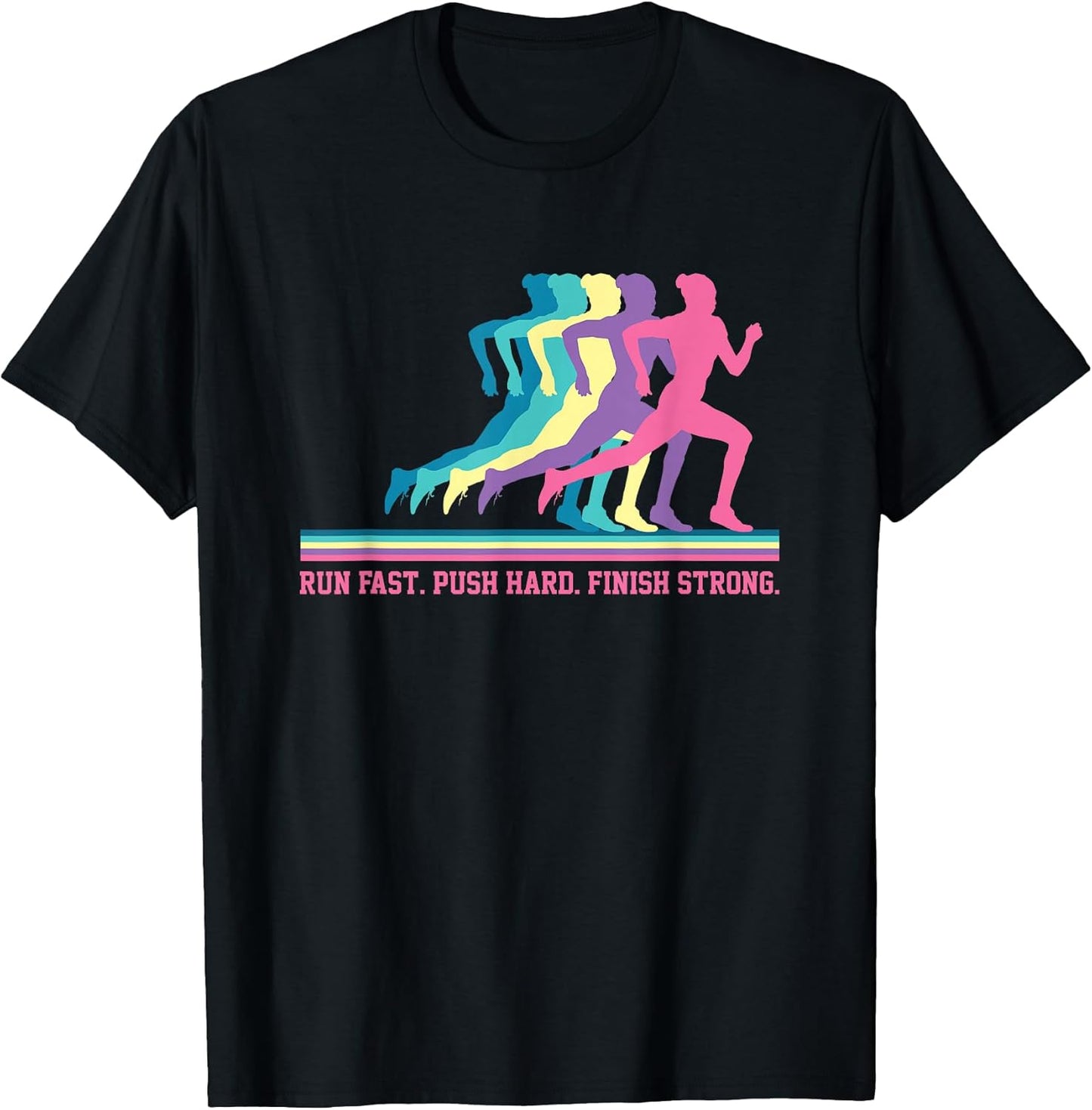 Women's Running Athletics Runner Motivation Training T-Shirt
