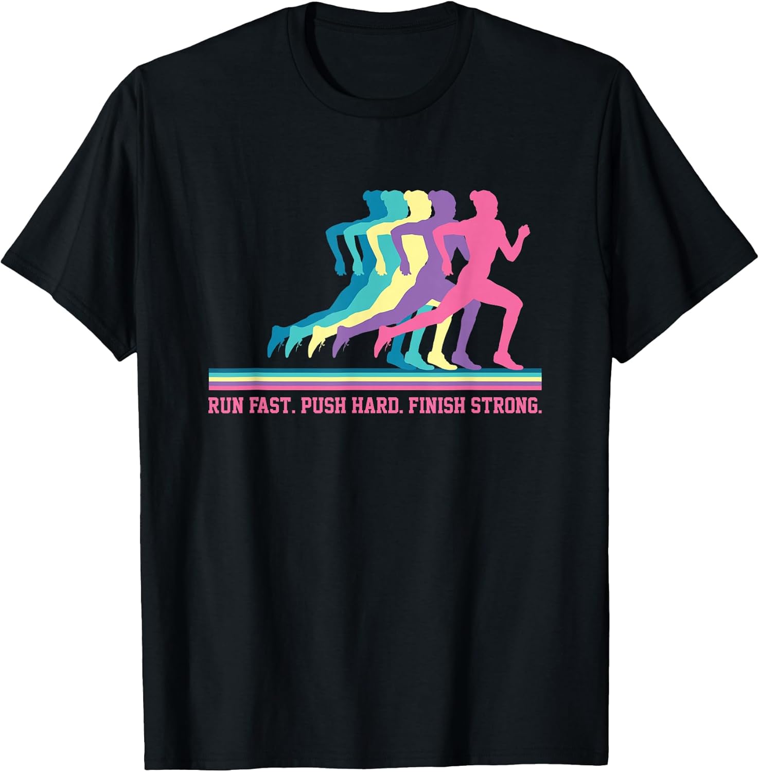 Women's Running Athletics Runner Motivation Training T-Shirt