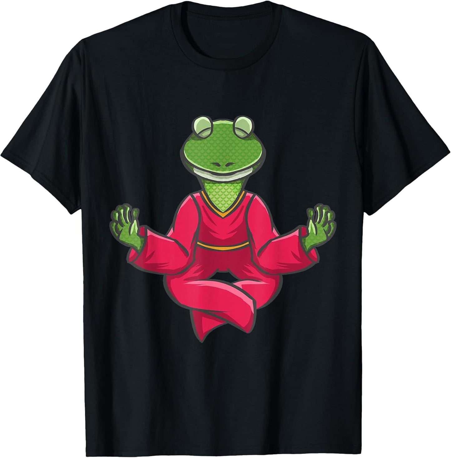Meditating Frog for Reiki Master and Yoga Lover