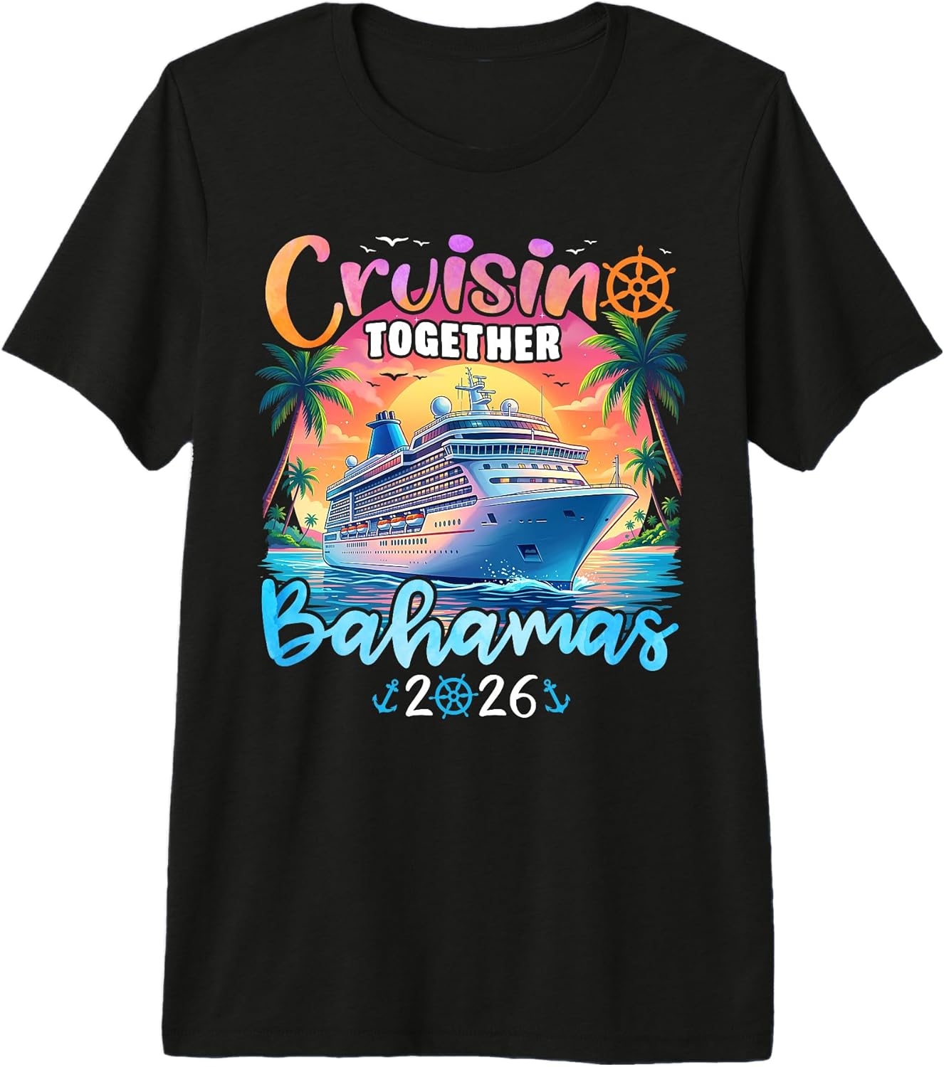 Bahamas Cruise 2026 Vacation Family Matching Tees
