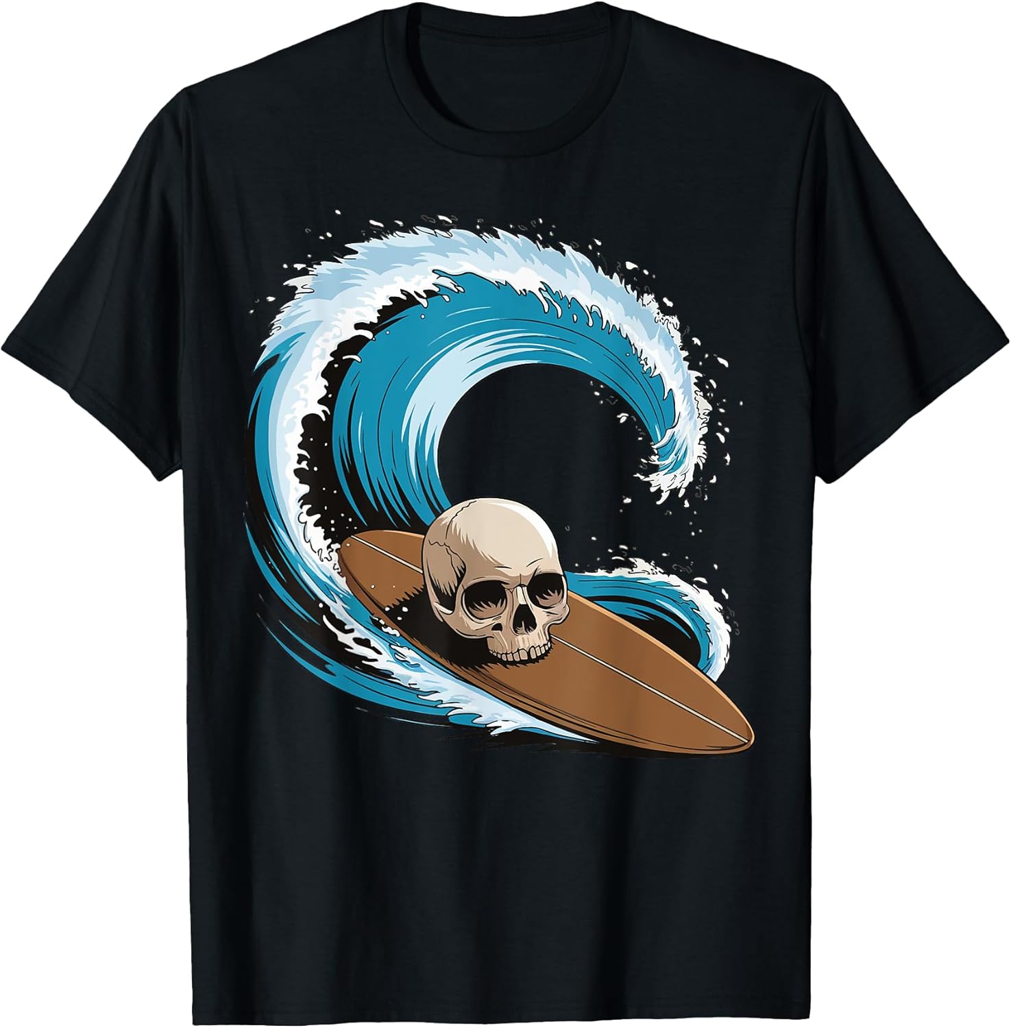 Skeleton Halloween Surfboard Summer