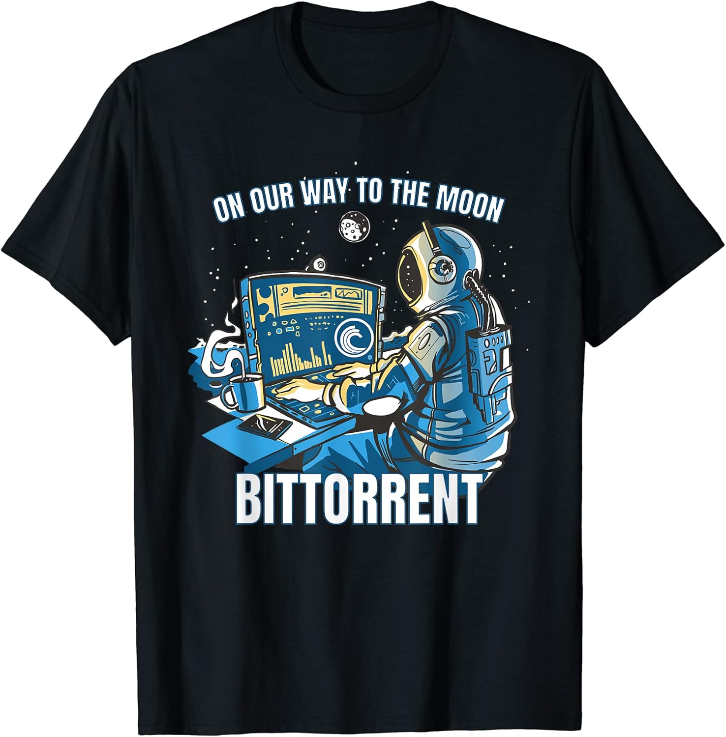 BTT Bittorrent Crypto On Our Way To The Moon Merch