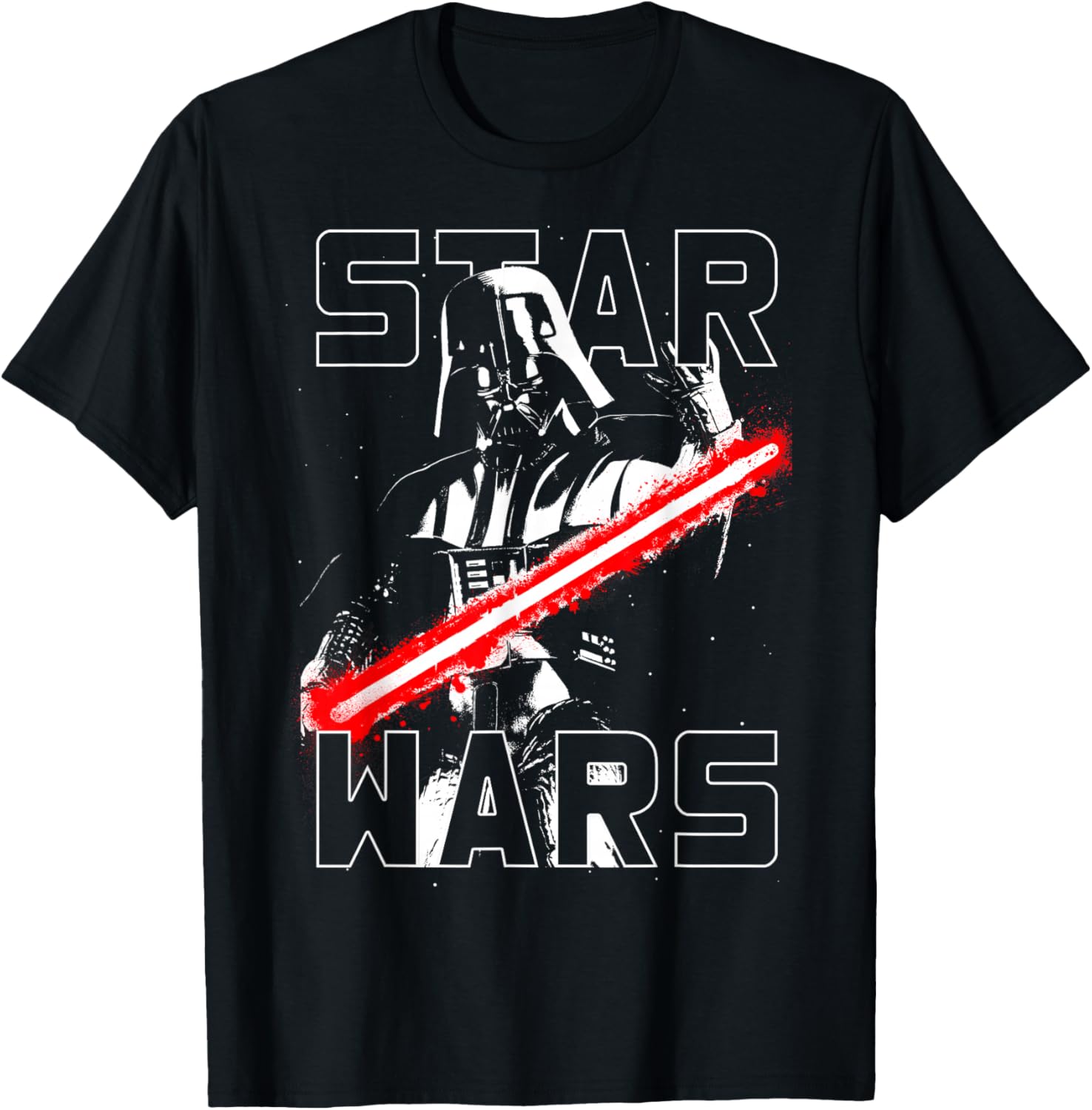 Darth Vader Lightsaber Taunting Graphic T-Shirt T-Shirt