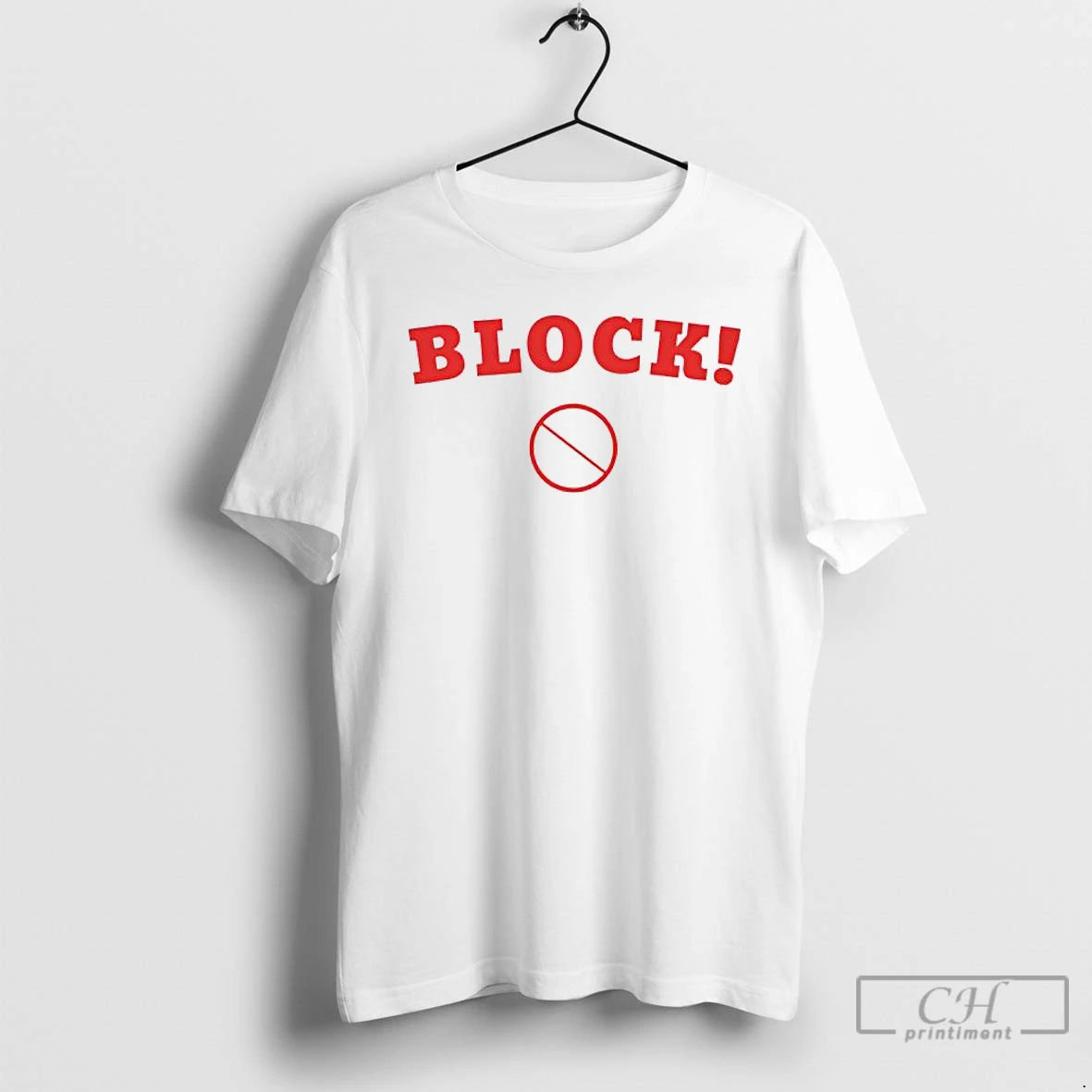 Classic Block Button Energy Funny