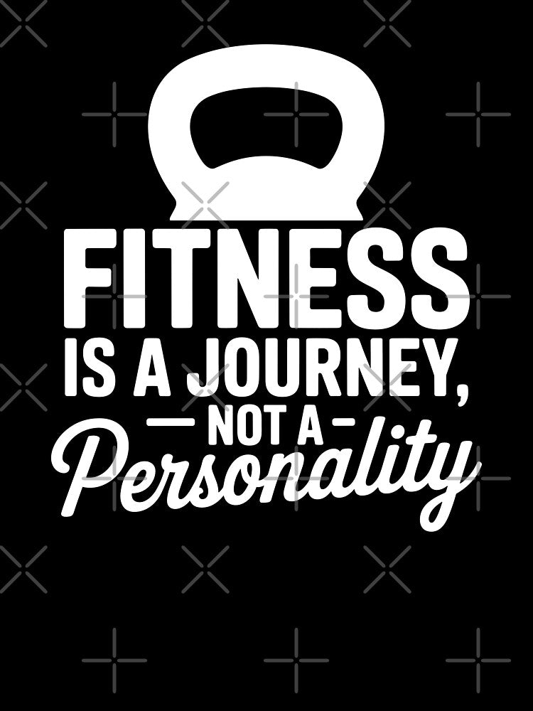Fitness Is a Journey, Not a Personality by theartfulaspie