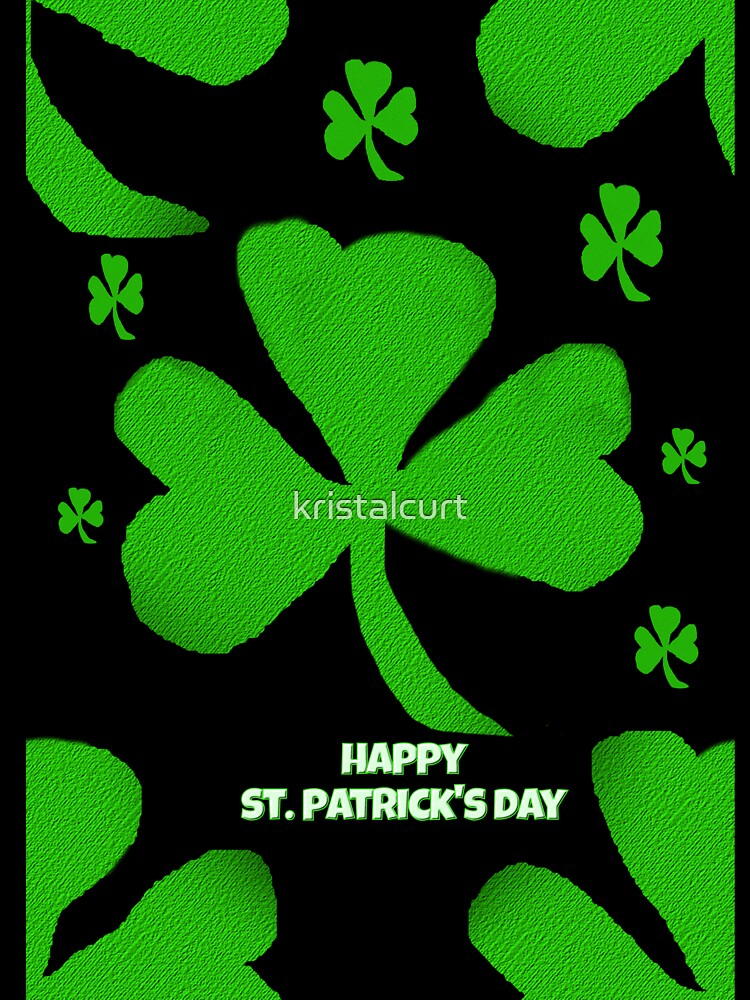 Seamless Shamrocks for Saint Patricks Day by kristalcurt