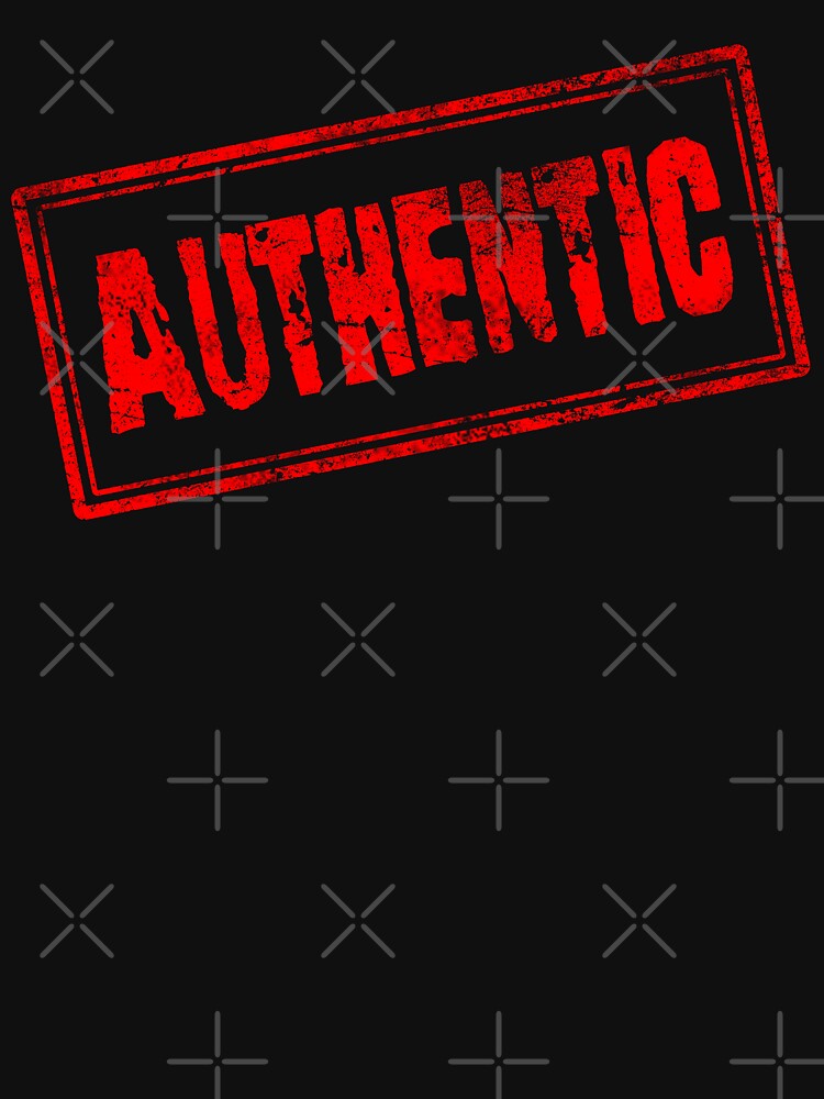 Authentic (Vintage Stamp) by SassyClassyMe