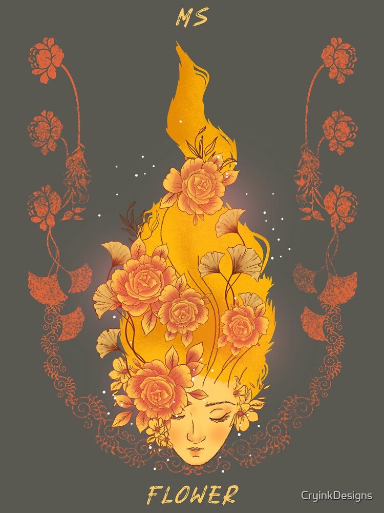 Ms Flower Fiery Beauty by CryinkDesigns