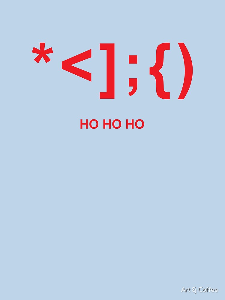 ASCII Santa by Art & Coffee