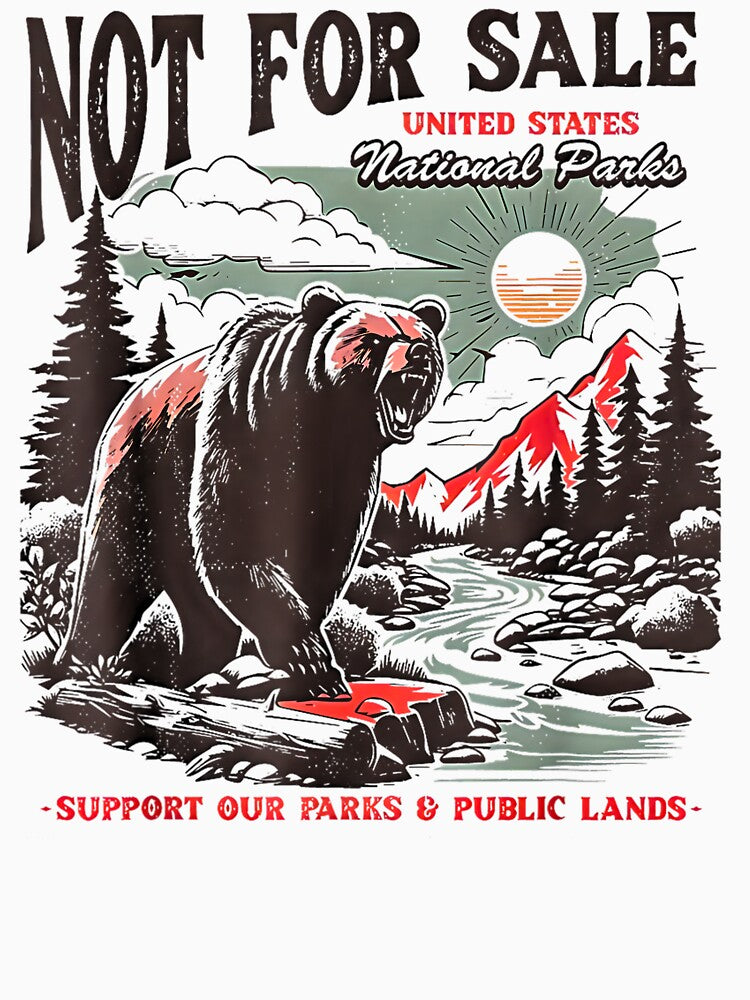 Not For Sale Protect Our Public Lands by Shobekshop