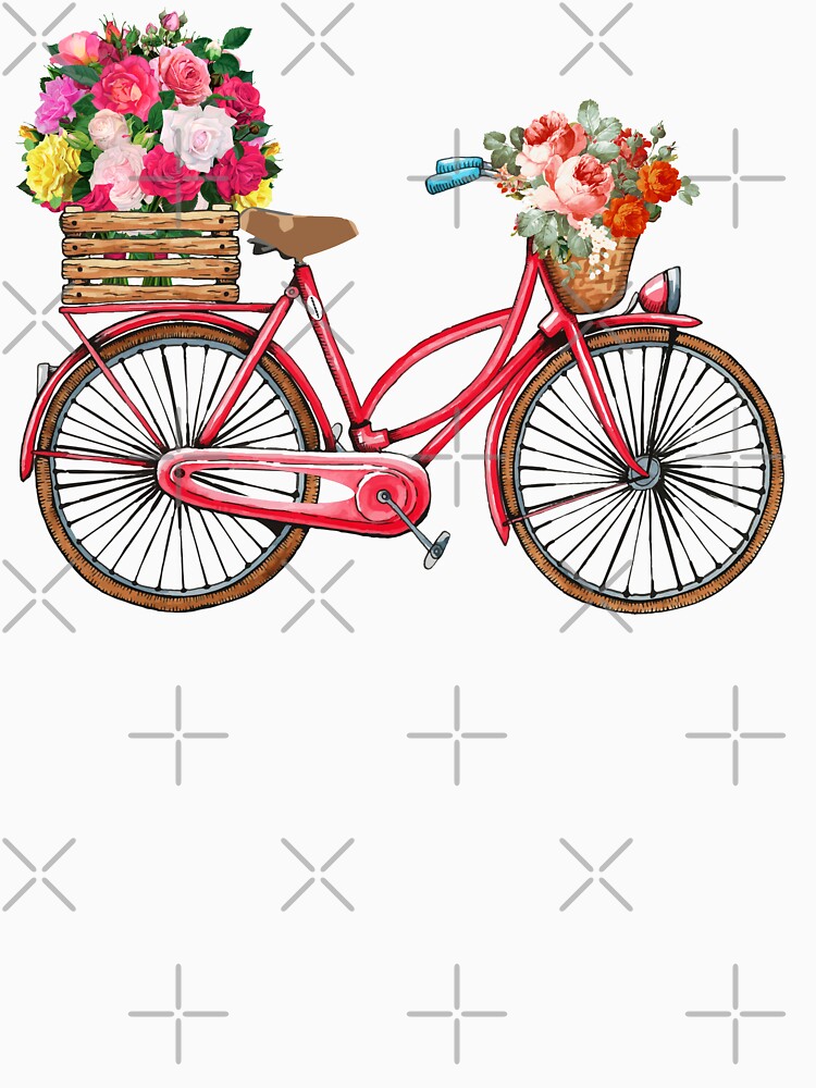 bicycle flower basket by MXanwar