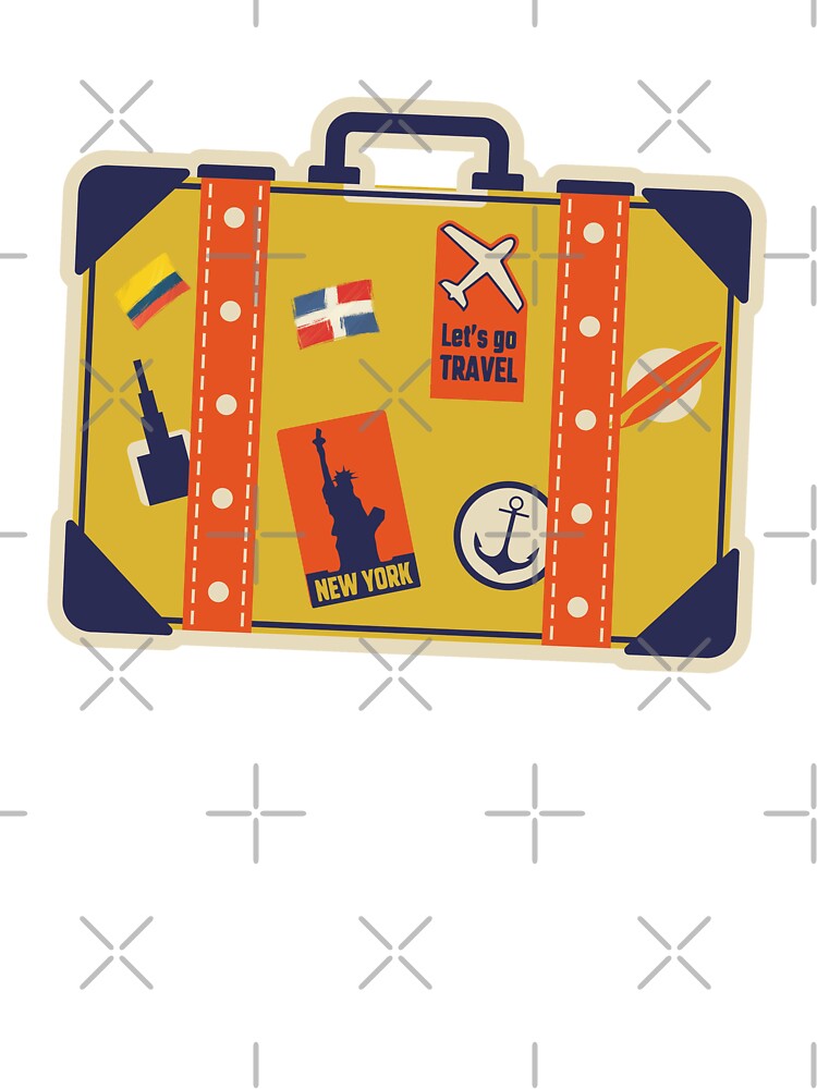Suitcases for traveling Holidays by Quisqueyanoshop