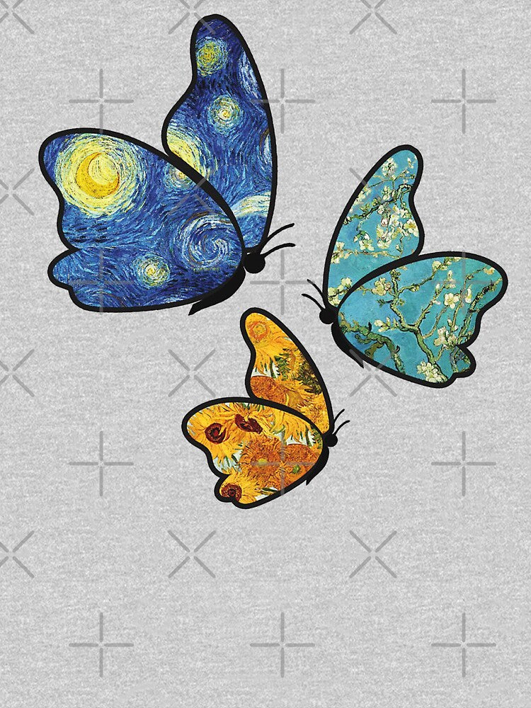 Butterfly Van gogh Style by Vangoholic