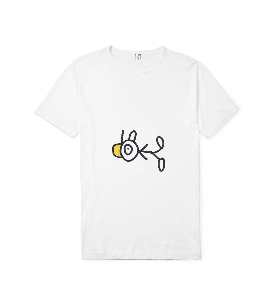 Men's Custom printed t-shirt - Doodle Cartoon #2