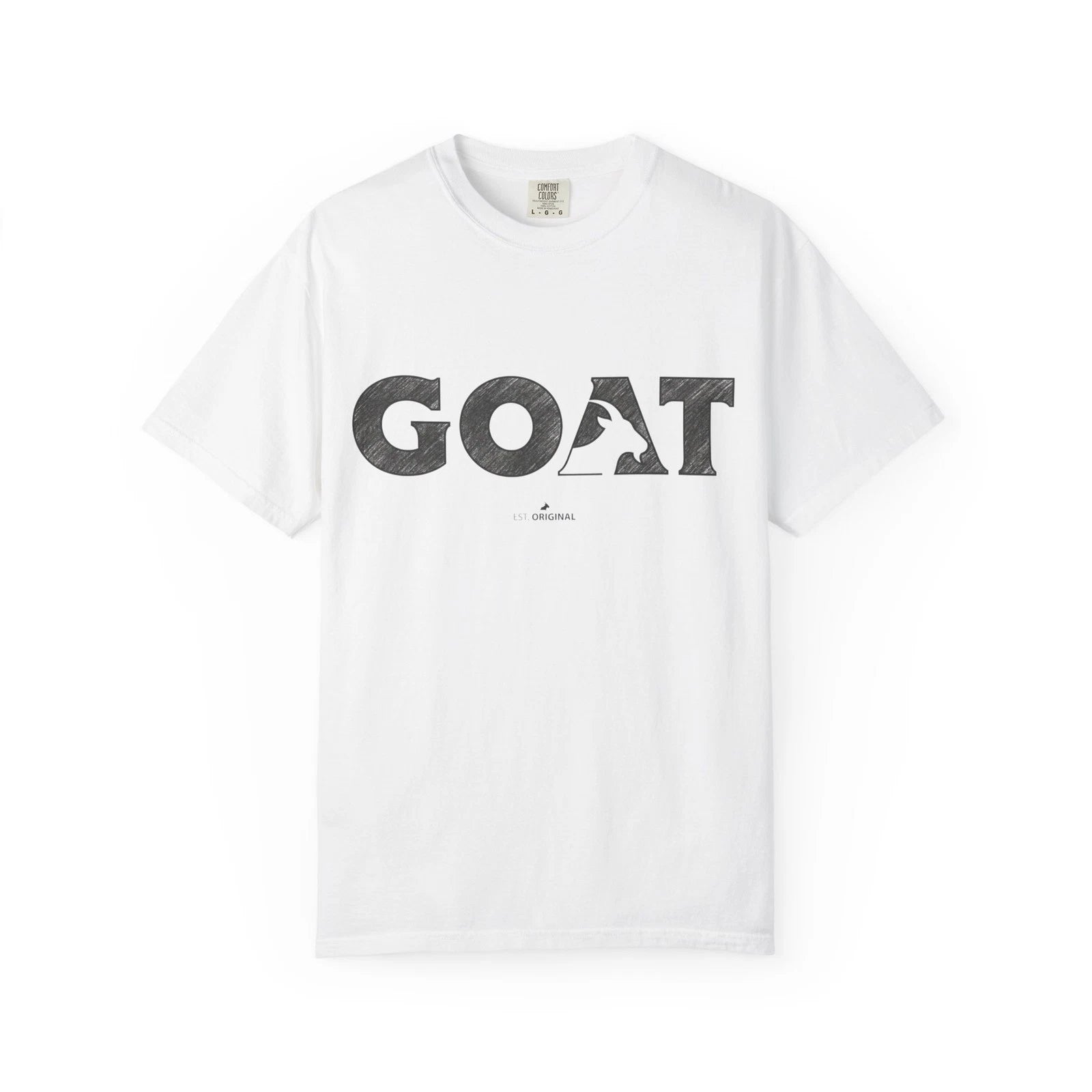 GOAT graphic T-shirt |  Minimalist black print