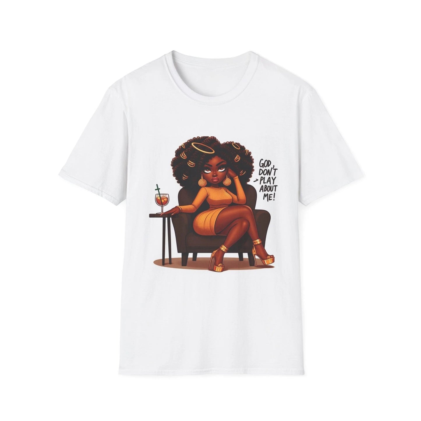 Chic Afrocentric Graphic Tee, Stylish T-Shirt for Black Culture, Gift for [...]