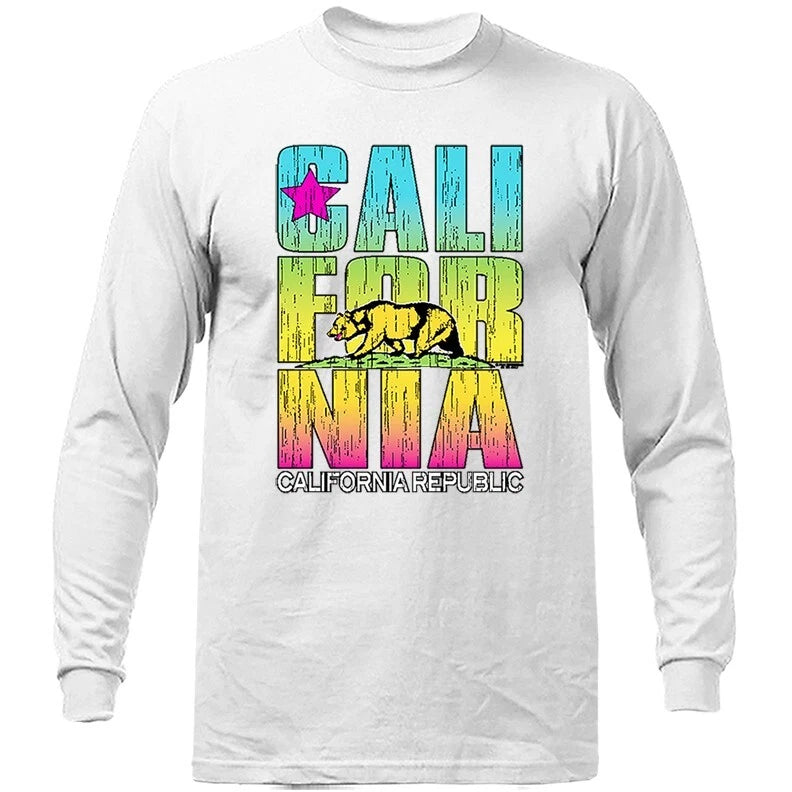 Golden State California Republic Cali Bear Cali Life Graphic Long Sleeve