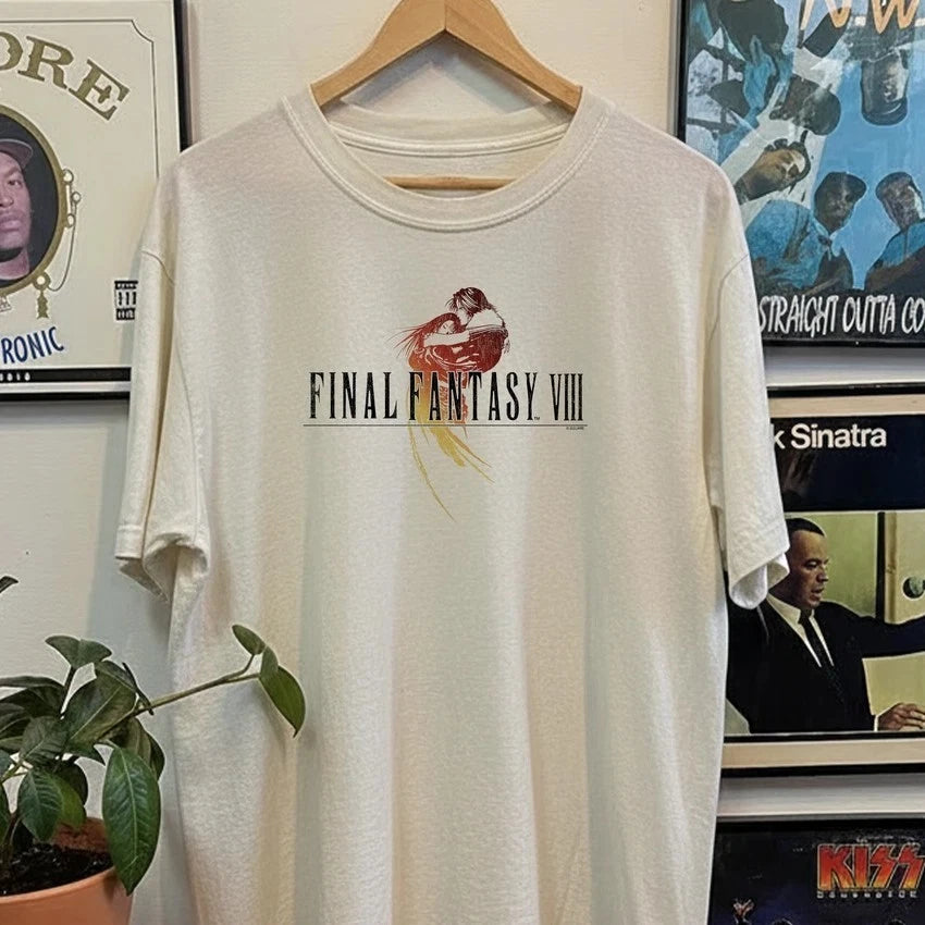 Final Fantasy VIII T Shirt Vintage RPG Gaming Graphic Tee