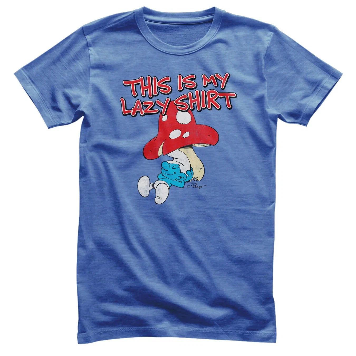 'This Is My Lazy' Officially Fired The Smurfs T-Shirt - The Smurfs