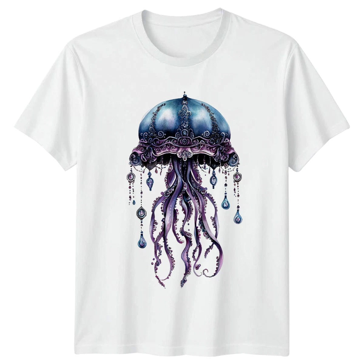 Gothic Jellyfish T-Shirt Ocean Life Gift For Him And Her
