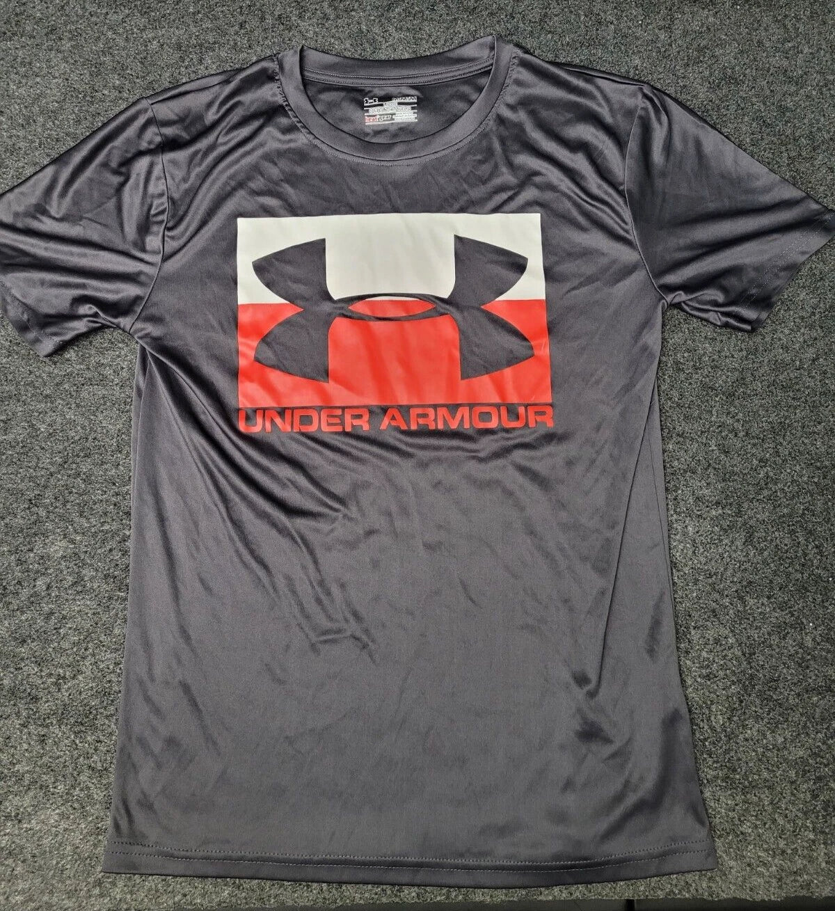 UA Under Armour Men's Logo Tee Top Athletic Muscle Gym Shirt New With Tags