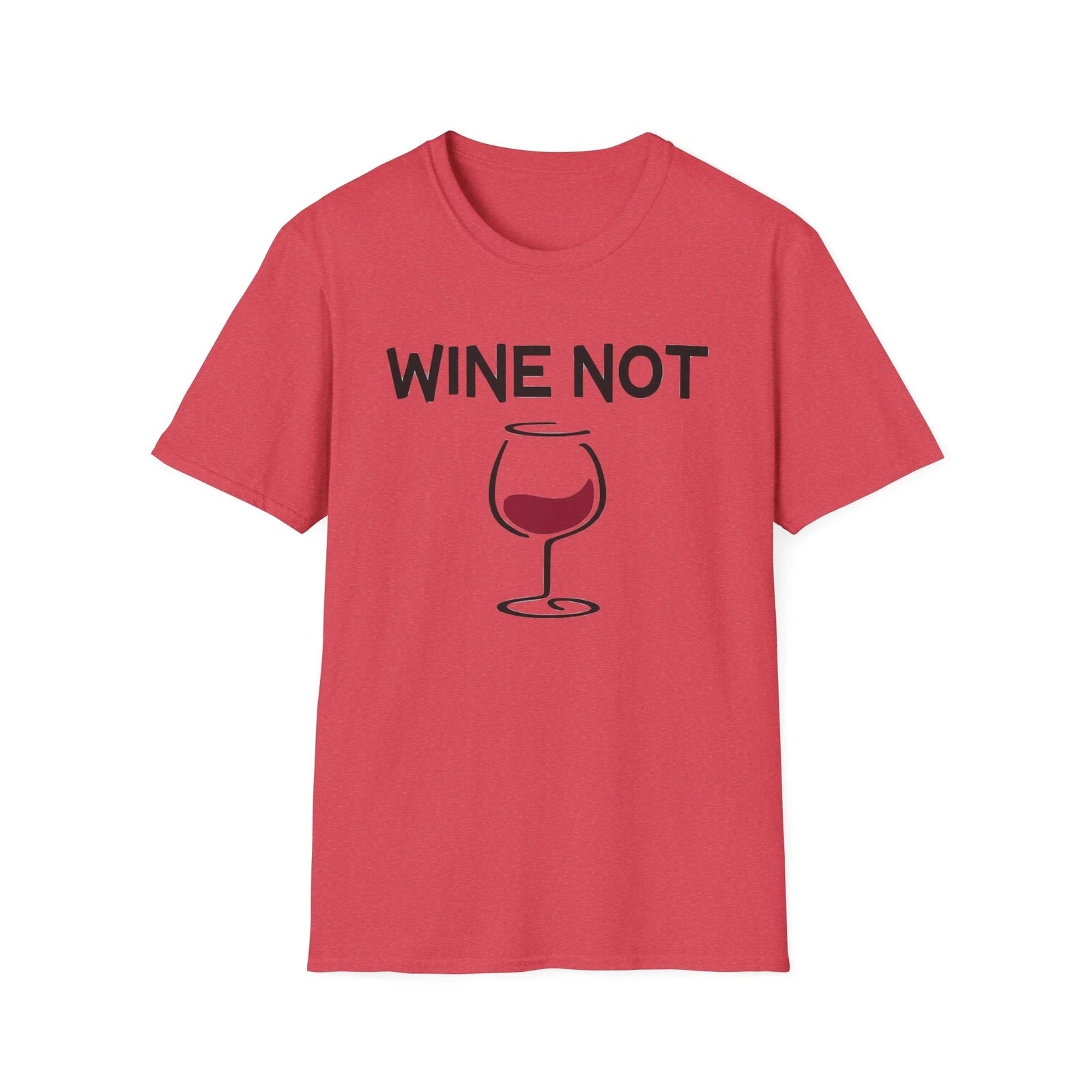 Wine Not Unisex Softstyle T-Shirt