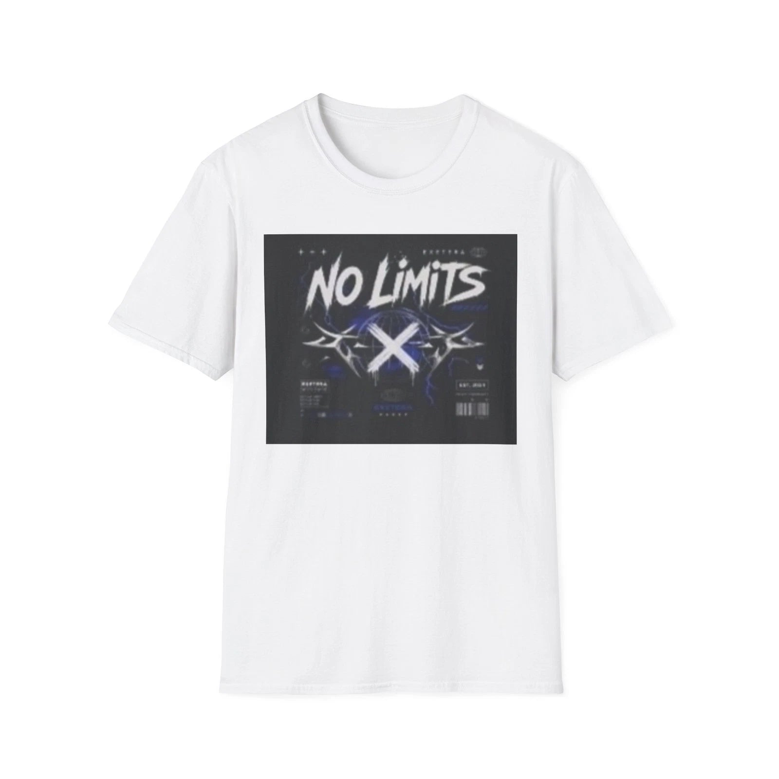 No Limits X Graphic T-Shirt | Streetwear Racing Logo