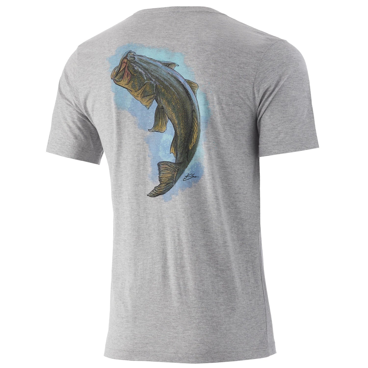 Huk KC Large Bucket Lightweight Tee H1000335 - Choose Size / Color