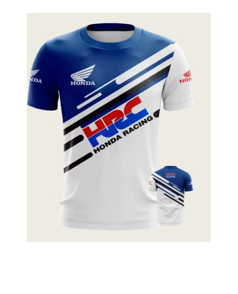 Motorcycle Summer 3D Printed Extreme Sports Round Neck T-shirt
