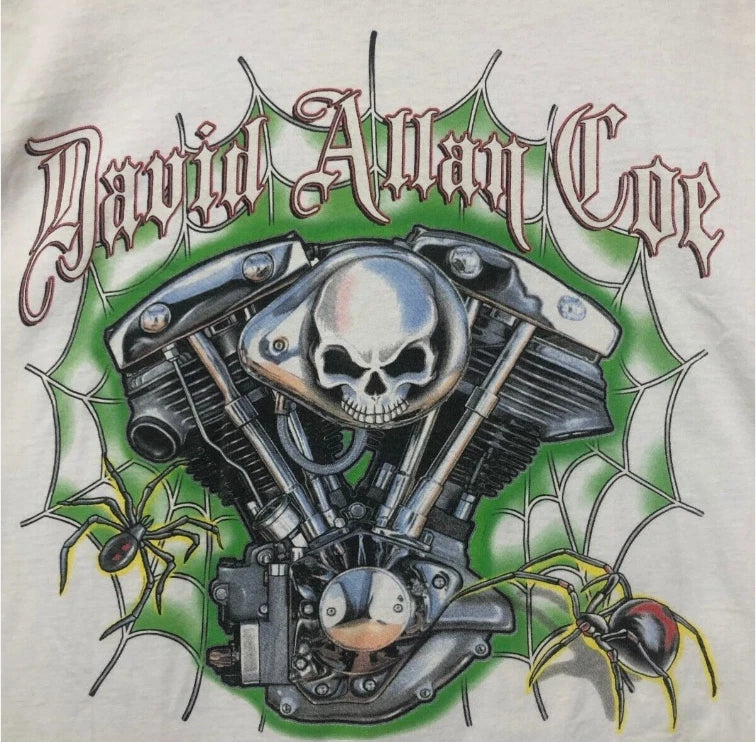 HOT David Allan Coe White Cotton Unisex S-5XL Shirt S88