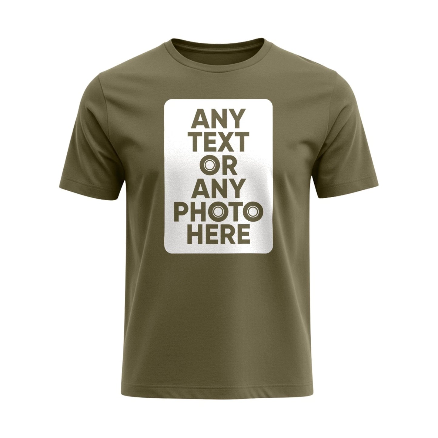 Personalised T-Shirt – Custom Name, Text & Logo | Men’s Organic Cotton Tee